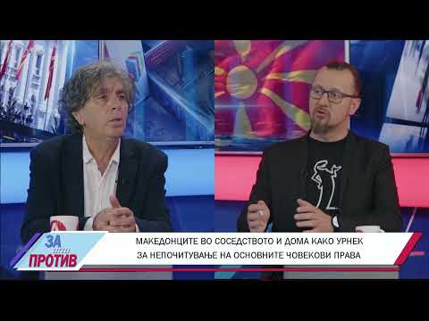 ЗА ИЛИ ПРОТИВ (29.04.2026) ГОСТИН: ПРОФ. Д-Р ЗВОНИМИР ЈАНКУЛОСКИ – ПОРАНЕШЕН АМБАСАДОР