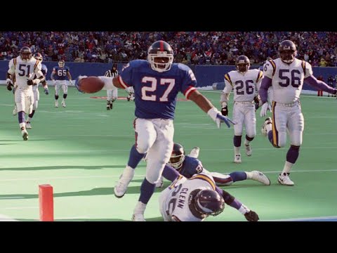 New York Giants VS Minnesota Vikings: 1993-94 Wild Card Playoffs (Condensed)