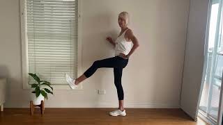 Quick Fat Burning Leg Workout/Standing Glute and Leg Toner
