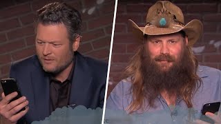 Blake Shelton, Chris Stapleton, country stars read mean tweets on 'Jimmy Kimmel'