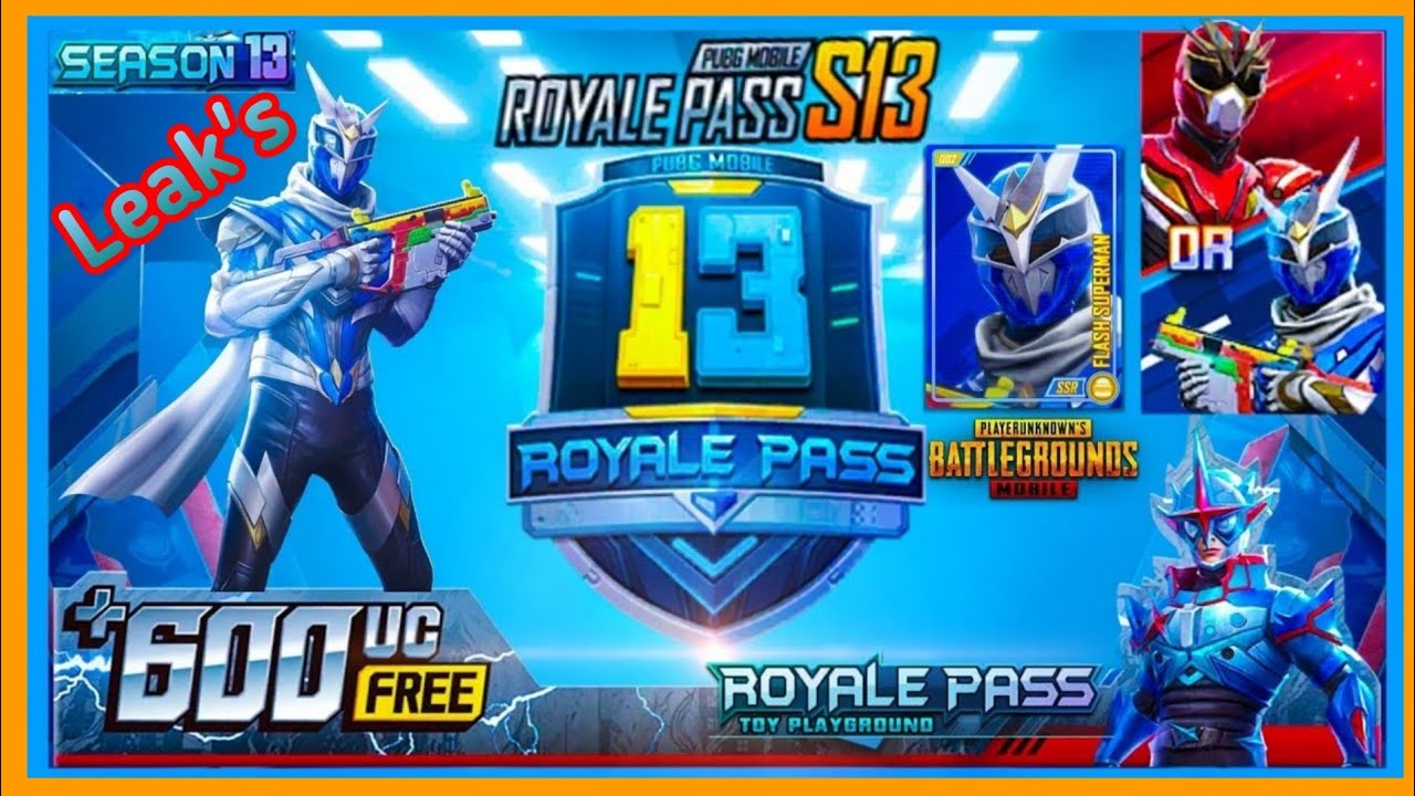 Pubg Mobile Royal Pass season 13 leaks are here