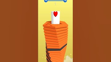 Stack ball gameplay video #stackball #gaming #viralvideo #shortvideo #ytshorts #youtube