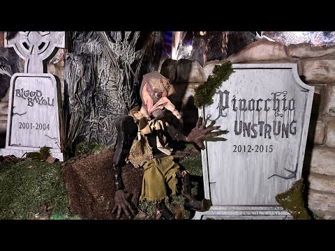 Christine & Darwin at Knotts Scary Farm 50th