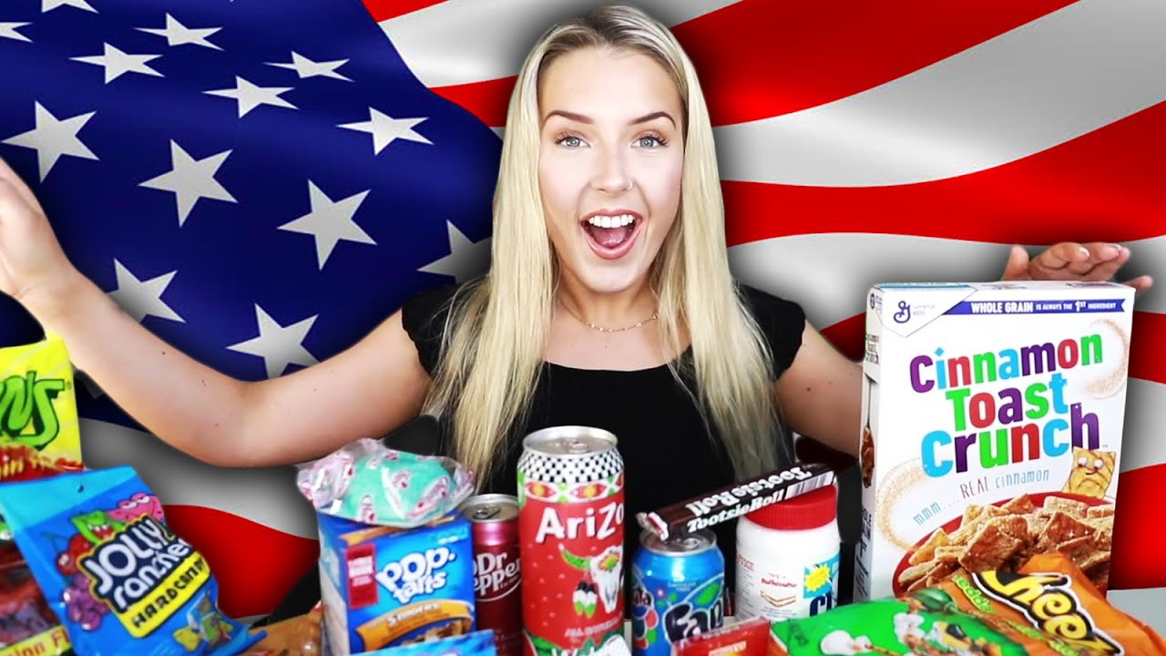 AUSTRALIAN Tries AMERICAN Snacks!