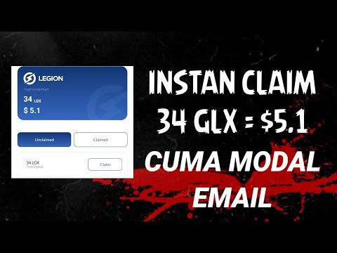 Airdrop Crypto Gratis Daftar Modal Email Dapat 34 GLX Setara $5.1