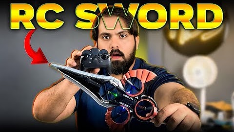 RC Flying Sword RC Drone Unboxing & Testing