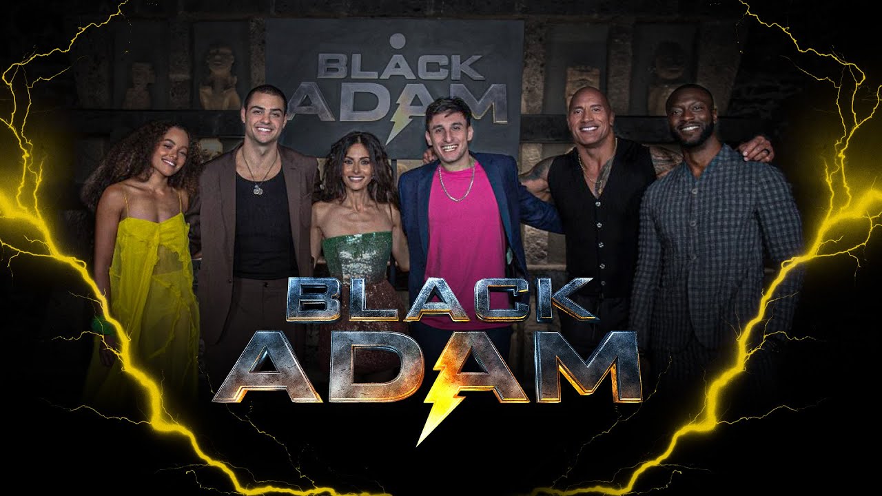 NOAH CENTINEO CONOCE A MESSI!!! | Entrevista al elenco de Black Adam | 