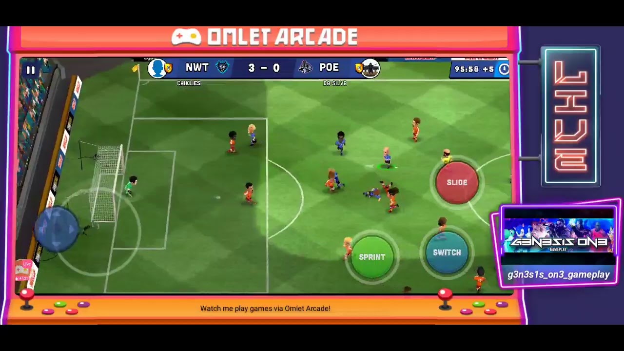 Mini Football Omlet Arcade Live Stream Getting Wins Sophia Cheats Upgrades and Level 5 Android 2020