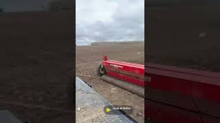 snowing while planting not good #farming