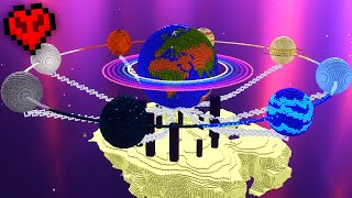 I Built the Solar System in Minecraft Hardcore