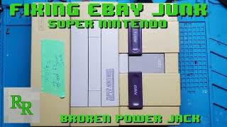 Super Nintendo - Broken Power Jack - Fixing Ebay Junk
Ive got a rough looking #SNES with a bad power jack. Here I walk through how to replace this by soldering in a new power jack.
#RetroRepairs #RetroGaming #Nintendo #FixingEbayJunk
Want to buy me a beer? Or a broken console? Hit up the donate link (But only if you want, dont feel obligated). https://www.paypal.com/cgi-bin/webscr?cmd s-xclick&hosted_button_id=NSPGDNFDRBMJW
Thanks for watching Super Nintendo - Broken Power Jack - Fixing Ebay Junk
