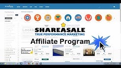 How to start with shareasale affiliate program