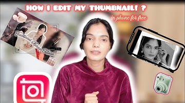 How I Edit My YouTube Thumbnails on Phone Easy Aesthetic Tutorial for Beginners|Sakshi Kashyap