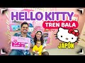Así es por dentro el tren bala de Hello Kitty 🚅🇯🇵 ¡shinkansen muy kawaii!