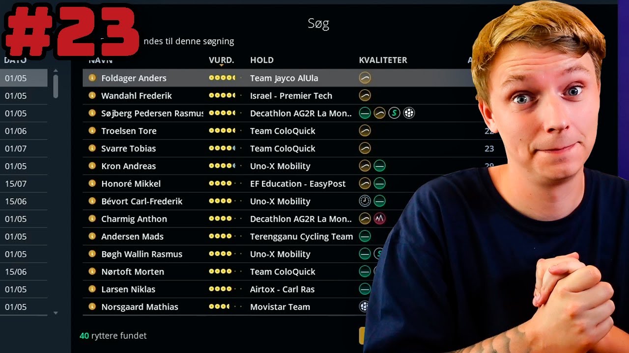 TRANSFERS!!! #23 Pro Cycling Manager 25 - Spotify Hummel