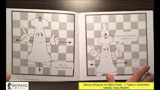 SATRANÇ BOYAMA KİTABI - 3 - TAŞLARIN HAREKETLERİ screenshot 4