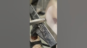 How to use a carbide turning tool for segmented woodturning.