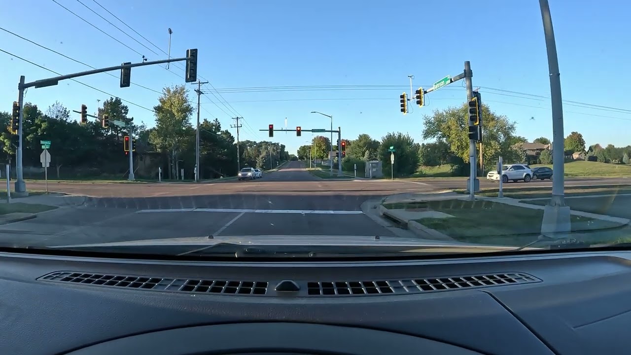 Driving Sioux Falls, South Dakota 4k: Bahnson Ave.│USA│2023