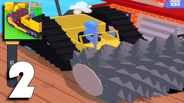 Stone Miner - Max Level Gameplay Part 2 (Android, iOS)