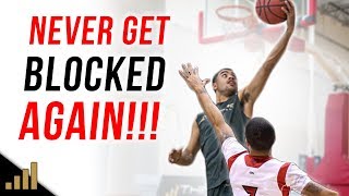 NEVER GET BLOCKED AGAIN!!! How to Finish Against TALLER Defenders using the UP AND UNDER MOVE!