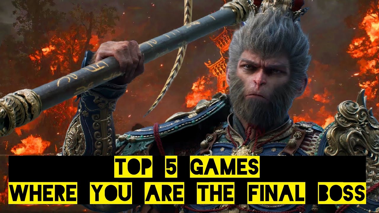 Top 5 Games Where You Are The Final Boss - YouTube