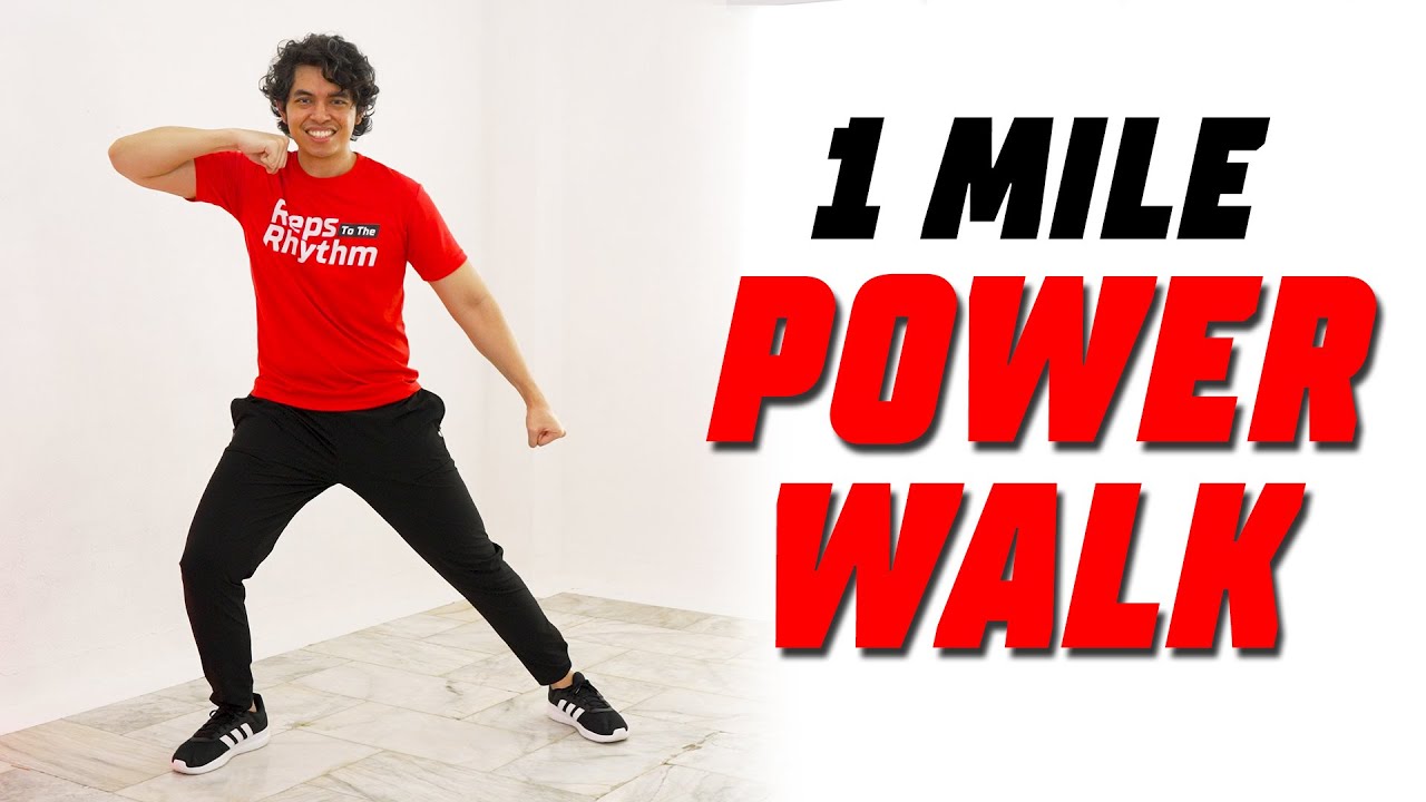 15 Minute 1 MILE POWER WALK • Calorie Burning • Keoni Tamayo • Workout #268