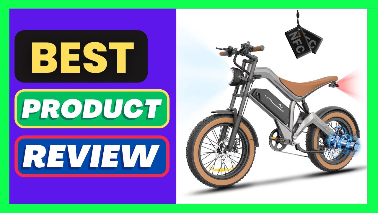 M20 1500W Adult Electric Bike 55 km/h Max Speed Hydraulic Brake
