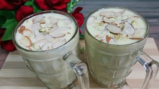 Badam milk shake recipe || केसर , बादाम दूध  || How to make Almond milk shake || summer special ||