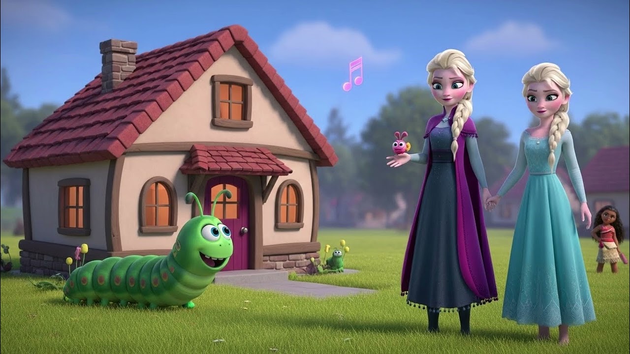 Elsa Garden Song 63 – “Butterfly Bridge” 2 | Fun Kids Song | Learn with Elsa