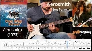 Aerosmith One Way Street Guitar solos with TAB