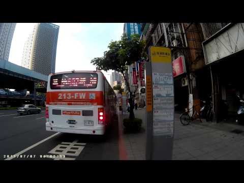 2015.07.07 公車停靠站牌未打方向燈 213-FW