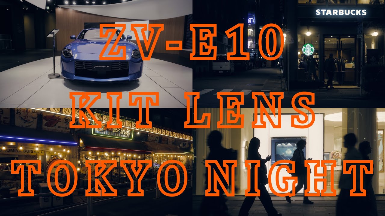 ZV-E10 【Kit Lens】 DJI RS3 mini 【TOKYO GINZA】 Snap movie