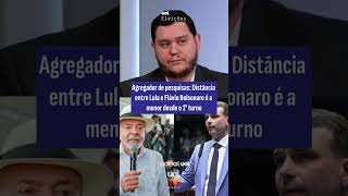 Poll aggregator: Gap between Lula and Flávio Bolsonaro is the smallest since the 1st round