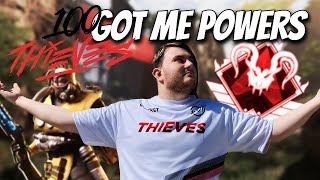 Joined 100 Thieves and It Gave Me Ranked Powers w/ 100T Vein & 100T Scuwry