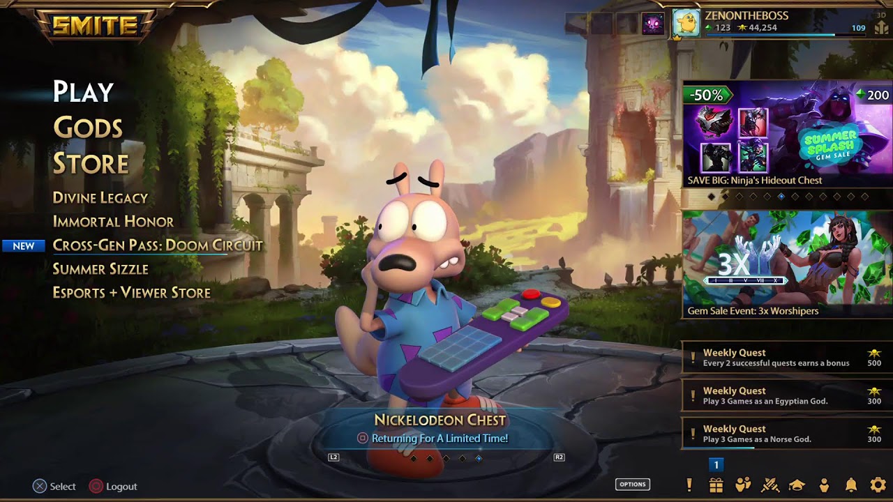 SMITE NIGHT Day 18 Divine Legacy Climbing for that T5 Skin!!