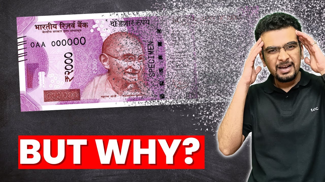 Real reason of banning 2000 rupee notes 2000 rupee note ban YouTube