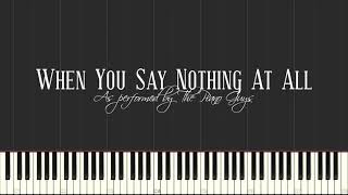 When You Say Nothing At All - Tutorial [The Piano Guys Arrangement]