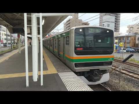 【宇都宮線内架線支障物の影響で白岡行きが爆誕】E231系1000番台S-09+K-14編成 普通白岡行き土呂駅発車