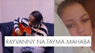 Mahaba Chumbani Fayma Ameweka Aibu Zake Pembeni Na Kumpiga Mabusu Rayvanny Huku Akiimbiwa