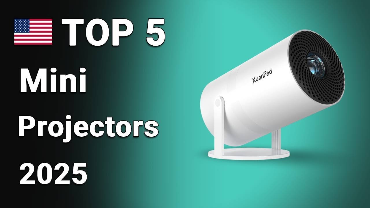 Top 5 Best Mini Projectors 2025 (Portable & Battery-Powered) | Home & Travel
