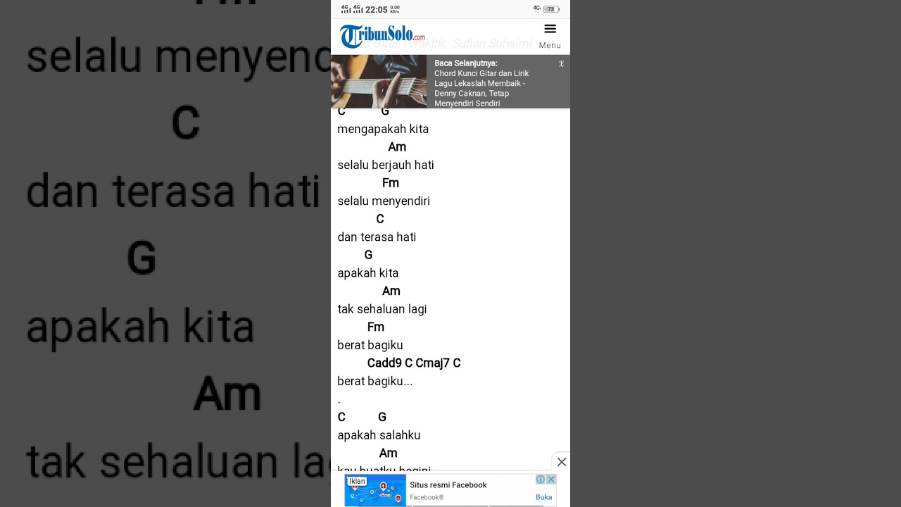 Terakhir chord YouTube Terakhir chord YouTube