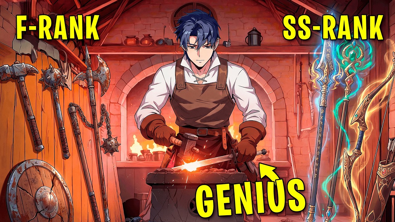 He Couldn’t Use His Arm in Real Life, So He Became a God Blacksmith in Another World - Manhwa Recap