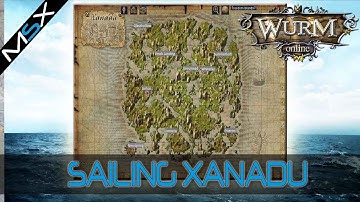 Wurm Online - Sailing around the biggest server -Part6 -Live Stream