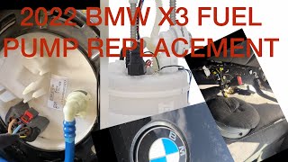 Match Highlights 2022 BMW X3 Fuel Pump Replacement.