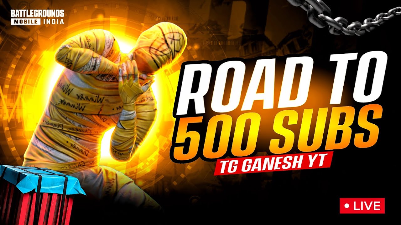 🔴 LIVE BGMI 🎮 |TG GANESH YT | Rampage! ⚡ 4.2 Update Lo Thaggedhe Le! Vachandi! 💛😇
