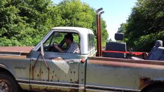307 small block true dual straight pipe stacks