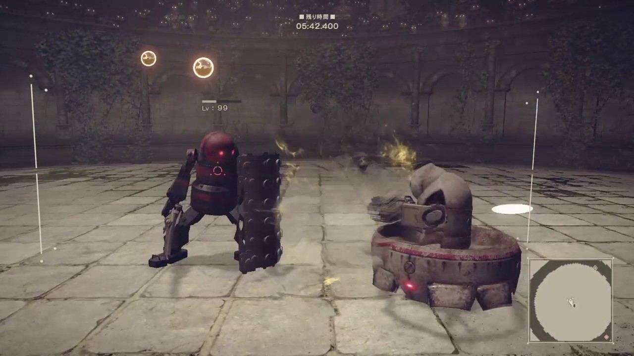 Nier Automata Dlc 3c3c1d 森の闘技場 Ex段 6 21 549 Youtube