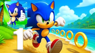 Sonic Dash Gameplay Walkthrough - Tutorial Gameplay Unlock First Map Ios Android