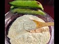 Harina casera sin gluten de plátano verde 🇪🇨