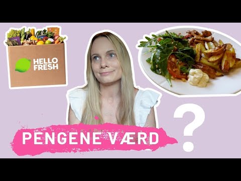 VI PRØVER MÅLTIDSKASSER FRA HELLO FRESH│VORES ÆRLIGE VURDERING│PENGENE VÆRD? LOUISE SOPHIA♡